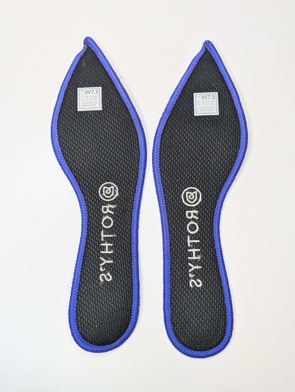 Rothy's The Point Flats Dark Navy Blue Slip On Ballet Size 7.5 - Picture 7 of 10